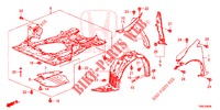 KOTFLUEGEL, VORNE  für Honda CIVIC TOURER 1.8 EXGT 5 Türen 6 gang-Schaltgetriebe 2015