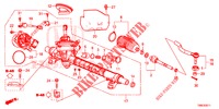 SERVOLENKGETRIEBE (RH) für Honda CIVIC TOURER 1.8 SE 5 Türen 6 gang-Schaltgetriebe 2015
