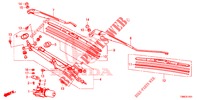 WINDSCHUTZSCHEIBENWISCHER (RH) für Honda CIVIC TOURER 1.8 SE 5 Türen 6 gang-Schaltgetriebe 2015