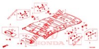 DACHVERKLEIDUNG  für Honda CIVIC TOURER 1.8 ES 5 Türen 6 gang-Schaltgetriebe 2016