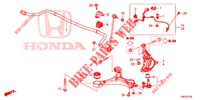 GELENK, VORNE  für Honda CIVIC TOURER 1.8 ES 5 Türen 6 gang-Schaltgetriebe 2016