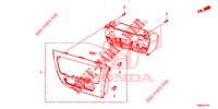 HEIZUNGSREGLER (RH) für Honda CIVIC TOURER 1.8 ES 5 Türen 6 gang-Schaltgetriebe 2016