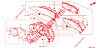 DREHZAHLMESSER  für Honda CIVIC TOURER 1.8 EX 5 Türen 6 gang-Schaltgetriebe 2016