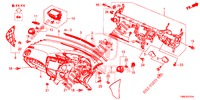 INSTRUMENTENBRETT, OBEN (RH) für Honda CIVIC TOURER 1.8 EX 5 Türen 6 gang-Schaltgetriebe 2016
