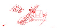 RADAR  für Honda CIVIC TOURER 1.8 EX 5 Türen 6 gang-Schaltgetriebe 2016