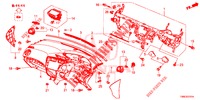 INSTRUMENTENBRETT, OBEN (RH) für Honda CIVIC TOURER 1.8 EXGT 5 Türen 6 gang-Schaltgetriebe 2016