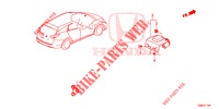 GPS/KAMERA ANTENNE RÜCKANSICHT für Honda CIVIC TOURER 1.8 SE 5 Türen 6 gang-Schaltgetriebe 2016