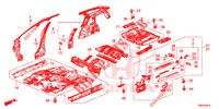 BODEN/INNENBLECHE  für Honda CIVIC TOURER 1.8 EX 5 Türen 6 gang-Schaltgetriebe 2017