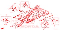 DACHVERKLEIDUNG  für Honda CIVIC TOURER 1.8 EX 5 Türen 6 gang-Schaltgetriebe 2017