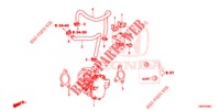 ABGAS RÜCKLAUFVENTIL (DIESEL) für Honda CIVIC TOURER DIESEL 1.6 ES 5 Türen 6 gang-Schaltgetriebe 2014