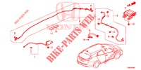 ANTENNE/LAUTSPRECHER (RH) für Honda CIVIC TOURER DIESEL 1.6 ES 5 Türen 6 gang-Schaltgetriebe 2014