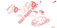 ANTENNE/LAUTSPRECHER  für Honda CIVIC TOURER DIESEL 1.6 ES 5 Türen 6 gang-Schaltgetriebe 2014