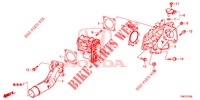 EINLASSKLAPPENVENTIL (DIESEL) für Honda CIVIC TOURER DIESEL 1.6 ES 5 Türen 6 gang-Schaltgetriebe 2014