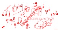 EINPARKSENSOR  für Honda CIVIC TOURER DIESEL 1.6 ES 5 Türen 6 gang-Schaltgetriebe 2014