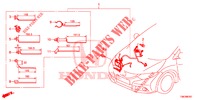 KABELBAUM (4) (RH) für Honda CIVIC TOURER DIESEL 1.6 ES 5 Türen 6 gang-Schaltgetriebe 2014