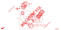LUFTANSAUGROHR (DIESEL) für Honda CIVIC TOURER DIESEL 1.6 ES 5 Türen 6 gang-Schaltgetriebe 2014