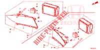 MITTLERES DISPLAY  für Honda CIVIC TOURER DIESEL 1.6 ES 5 Türen 6 gang-Schaltgetriebe 2014