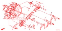 SCHALTGABEL/EINSTELLSCHRAUBE (DIESEL) für Honda CIVIC TOURER DIESEL 1.6 ES 5 Türen 6 gang-Schaltgetriebe 2014