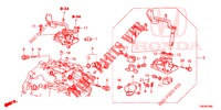 SCHALTHEBEL (DIESEL) für Honda CIVIC TOURER DIESEL 1.6 ES 5 Türen 6 gang-Schaltgetriebe 2014