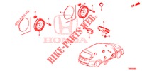 ANTENNE/LAUTSPRECHER  für Honda CIVIC TOURER DIESEL 1.6 EXGT 5 Türen 6 gang-Schaltgetriebe 2014