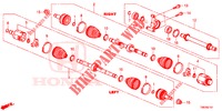 ANTRIEBSWELLE, VORNE/HALBWELLE (DIESEL) (1.6L) für Honda CIVIC TOURER DIESEL 1.6 EXGT 5 Türen 6 gang-Schaltgetriebe 2014
