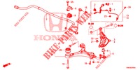 GELENK, VORNE  für Honda CIVIC TOURER DIESEL 1.6 EXGT 5 Türen 6 gang-Schaltgetriebe 2014
