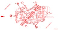 GUMMITUELLE (INFERIEUR) für Honda CIVIC TOURER DIESEL 1.6 EXGT 5 Türen 6 gang-Schaltgetriebe 2014