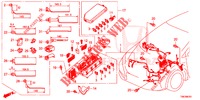 KABELBAUM (1) (RH) für Honda CIVIC TOURER DIESEL 1.6 EXGT 5 Türen 6 gang-Schaltgetriebe 2014
