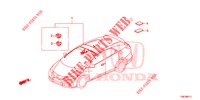 KABELBAUM (6) (RH) für Honda CIVIC TOURER DIESEL 1.6 EXGT 5 Türen 6 gang-Schaltgetriebe 2014