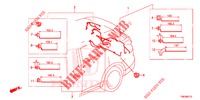 KABELBAUM (7) für Honda CIVIC TOURER DIESEL 1.6 EXGT 5 Türen 6 gang-Schaltgetriebe 2014