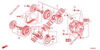 KLIMAANLAGE (COMPRESSEUR) (DIESEL) für Honda CIVIC TOURER DIESEL 1.6 EXGT 5 Türen 6 gang-Schaltgetriebe 2014