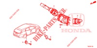 KOMBISCHALTER  für Honda CIVIC TOURER DIESEL 1.6 EXGT 5 Türen 6 gang-Schaltgetriebe 2014
