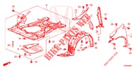 KOTFLUEGEL, VORNE  für Honda CIVIC TOURER DIESEL 1.6 EXGT 5 Türen 6 gang-Schaltgetriebe 2014