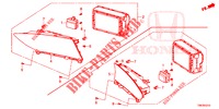 MITTLERES DISPLAY  für Honda CIVIC TOURER DIESEL 1.6 EXGT 5 Türen 6 gang-Schaltgetriebe 2014