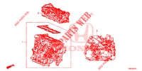 MOTOREINHEIT/GETRIEBE KOMPL. (DIESEL) für Honda CIVIC TOURER DIESEL 1.6 EXGT 5 Türen 6 gang-Schaltgetriebe 2014