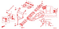 RADAR  für Honda CIVIC TOURER DIESEL 1.6 EXGT 5 Türen 6 gang-Schaltgetriebe 2014