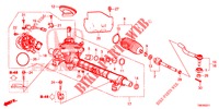 SERVOLENKGETRIEBE (RH) für Honda CIVIC TOURER DIESEL 1.6 EXGT 5 Türen 6 gang-Schaltgetriebe 2014