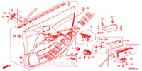 TUERVERKLEIDUNG, VORNE (RH) für Honda CIVIC TOURER DIESEL 1.6 EXGT 5 Türen 6 gang-Schaltgetriebe 2014