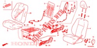 VORDERSITZ/SITZGURTE (D.) (2) für Honda CIVIC TOURER DIESEL 1.6 EXGT 5 Türen 6 gang-Schaltgetriebe 2014