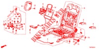 VORNE SITZKOMPONENTEN (G.) (SIEGE REGLAGE MANUEL) für Honda CIVIC TOURER DIESEL 1.6 EXGT 5 Türen 6 gang-Schaltgetriebe 2014