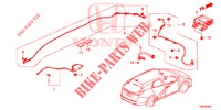 ANTENNE/LAUTSPRECHER (RH) für Honda CIVIC TOURER DIESEL 1.6 LIFESTYLE 5 Türen 6 gang-Schaltgetriebe 2014