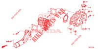 EINLASSKLAPPENVENTIL (DIESEL) für Honda CIVIC TOURER DIESEL 1.6 LIFESTYLE 5 Türen 6 gang-Schaltgetriebe 2014