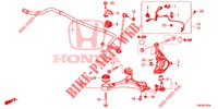 GELENK, VORNE  für Honda CIVIC TOURER DIESEL 1.6 LIFESTYLE 5 Türen 6 gang-Schaltgetriebe 2014