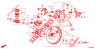 HAUPTBREMSZYLINDER/MASTER POWER (DIESEL) (RH) für Honda CIVIC TOURER DIESEL 1.6 LIFESTYLE 5 Türen 6 gang-Schaltgetriebe 2014
