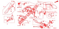 INSTRUMENT, ZIERSTUECK (COTE DE CONDUCTEUR) (RH) für Honda CIVIC TOURER DIESEL 1.6 LIFESTYLE 5 Türen 6 gang-Schaltgetriebe 2014