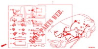KABELBAUM (3) (RH) für Honda CIVIC TOURER DIESEL 1.6 LIFESTYLE 5 Türen 6 gang-Schaltgetriebe 2014