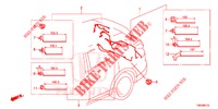 KABELBAUM (7) für Honda CIVIC TOURER DIESEL 1.6 LIFESTYLE 5 Türen 6 gang-Schaltgetriebe 2014