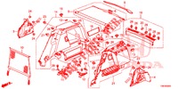 KOFFERRAUM SEITENVERKL.  für Honda CIVIC TOURER DIESEL 1.6 LIFESTYLE 5 Türen 6 gang-Schaltgetriebe 2014
