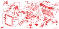 VORDERE TRENNWAND/STIRNWAND  für Honda CIVIC TOURER DIESEL 1.6 LIFESTYLE 5 Türen 6 gang-Schaltgetriebe 2014