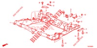 VORDERER HILFSRAHMEN  für Honda CIVIC TOURER DIESEL 1.6 LIFESTYLE 5 Türen 6 gang-Schaltgetriebe 2014